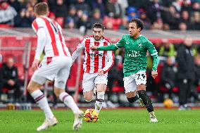 Stoke City FC v Plymouth Argyle FC - Sky Bet Championship