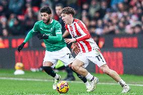 Stoke City FC v Plymouth Argyle FC - Sky Bet Championship