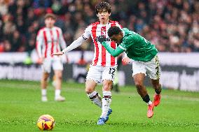 Stoke City FC v Plymouth Argyle FC - Sky Bet Championship