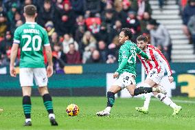 Stoke City FC v Plymouth Argyle FC - Sky Bet Championship