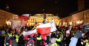 Anti-European Green Deal Protest In Warsaw