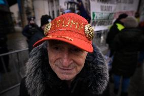 Anti-European Green Deal Protest In Warsaw