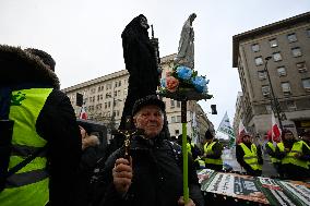 Anti-European Green Deal Protest In Warsaw