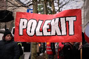 Anti-European Green Deal Protest In Warsaw