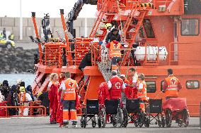 Migrants Arrive in The Canary Islands