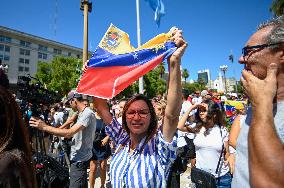 Visit Of Former Venezuelan Presidential Candidate, Edmundo González Urrutia, To Argentina.