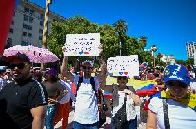 Visit Of Former Venezuelan Presidential Candidate, Edmundo González Urrutia, To Argentina.