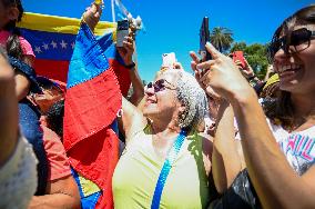 Visit Of Former Venezuelan Presidential Candidate, Edmundo González Urrutia, To Argentina.