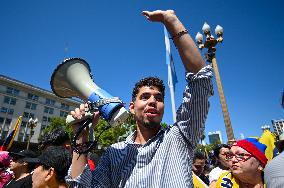 Visit Of Former Venezuelan Presidential Candidate, Edmundo González Urrutia, To Argentina.