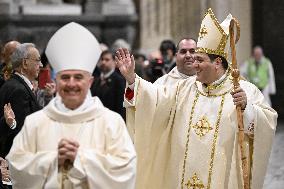 Pope Francis Participates In The Episcopal Ordination - Vatican