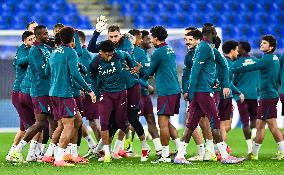 French Super Cup (Trophee Des Champions) - Paris Saint-Germain Training Session