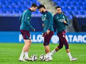 French Super Cup (Trophee Des Champions) - Paris Saint-Germain Training Session