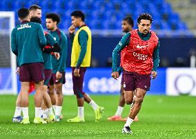 French Super Cup (Trophee Des Champions) - Paris Saint-Germain Training Session