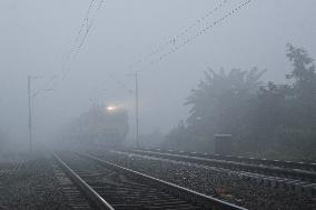 Heavy Fog In Kolkata, India