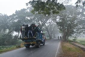 Heavy Fog In Kolkata, India