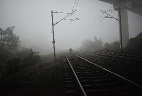 Heavy Fog In Kolkata, India