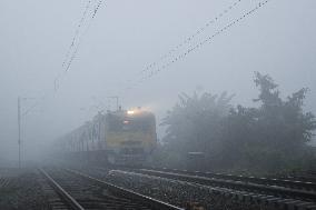 Heavy Fog In Kolkata, India