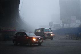 Heavy Fog In Kolkata, India