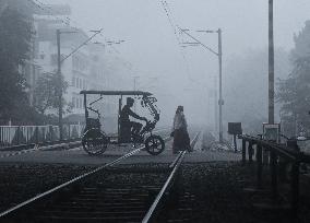 Heavy Fog In Kolkata, India