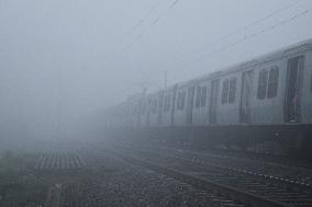 Heavy Fog In Kolkata, India