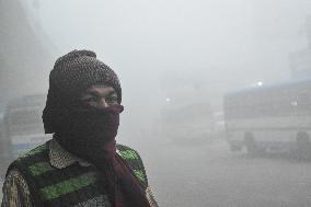 Heavy Fog In Kolkata, India