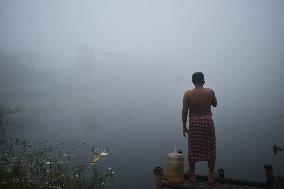 Heavy Fog In Kolkata, India