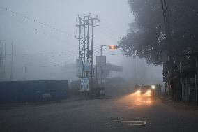 Heavy Fog In Kolkata, India