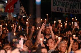 Human Rights: Festival Against The Closure Of The Haroldo Conti Cultural Center.