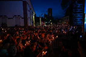 Human Rights: Festival Against The Closure Of The Haroldo Conti Cultural Center.