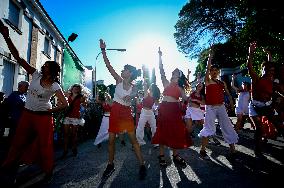 Human Rights: Festival Against The Closure Of The Haroldo Conti Cultural Center.