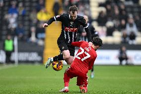 Notts County v Swindon Town - Sky Bet League 2