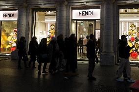 Rome First Day Of Winter Sales