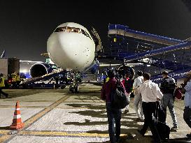 IndiGo Airlines Airplane At Delhi Airport