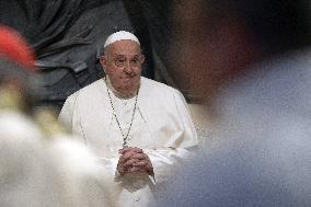 Pope Francis at Ordination of Monsignor Renato Tarantelli Baccari - Vatican