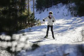 Illustration - Cross-Country Ski - Montgenevre