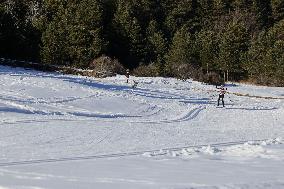 Illustration - Cross-Country Ski - Montgenevre