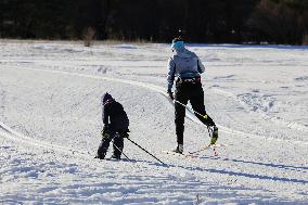 Illustration - Cross-Country Ski - Montgenevre