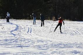 Illustration - Cross-Country Ski - Montgenevre