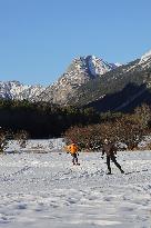 Illustration - Cross-Country Ski - Montgenevre