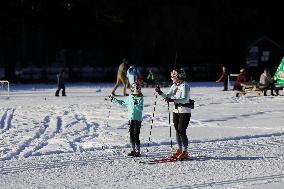 Illustration - Cross-Country Ski - Montgenevre