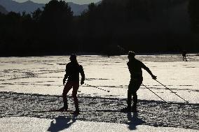 Illustration - Cross-Country Ski - Montgenevre