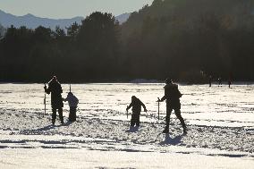 Illustration - Cross-Country Ski - Montgenevre