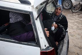 Funeral In Gaza After Israeli Airstrike