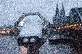 Early Morning Snows In Cologne