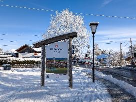 Regional Rail Transport In The Bavarian Countryside