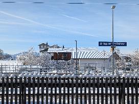 Regional Rail Transport In The Bavarian Countryside