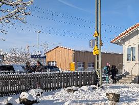 Regional Rail Transport In The Bavarian Countryside