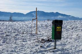 Winter Walk In Bavarian Countryside