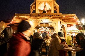 Christmas Market by Charlottenburg Castle in Berlin