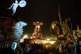 Christmas Market by Charlottenburg Castle in Berlin